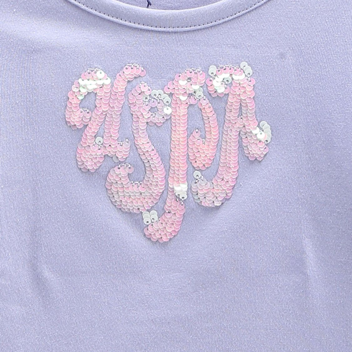 U.S. POLO ASSN. KIDS Girls Sequinned Top