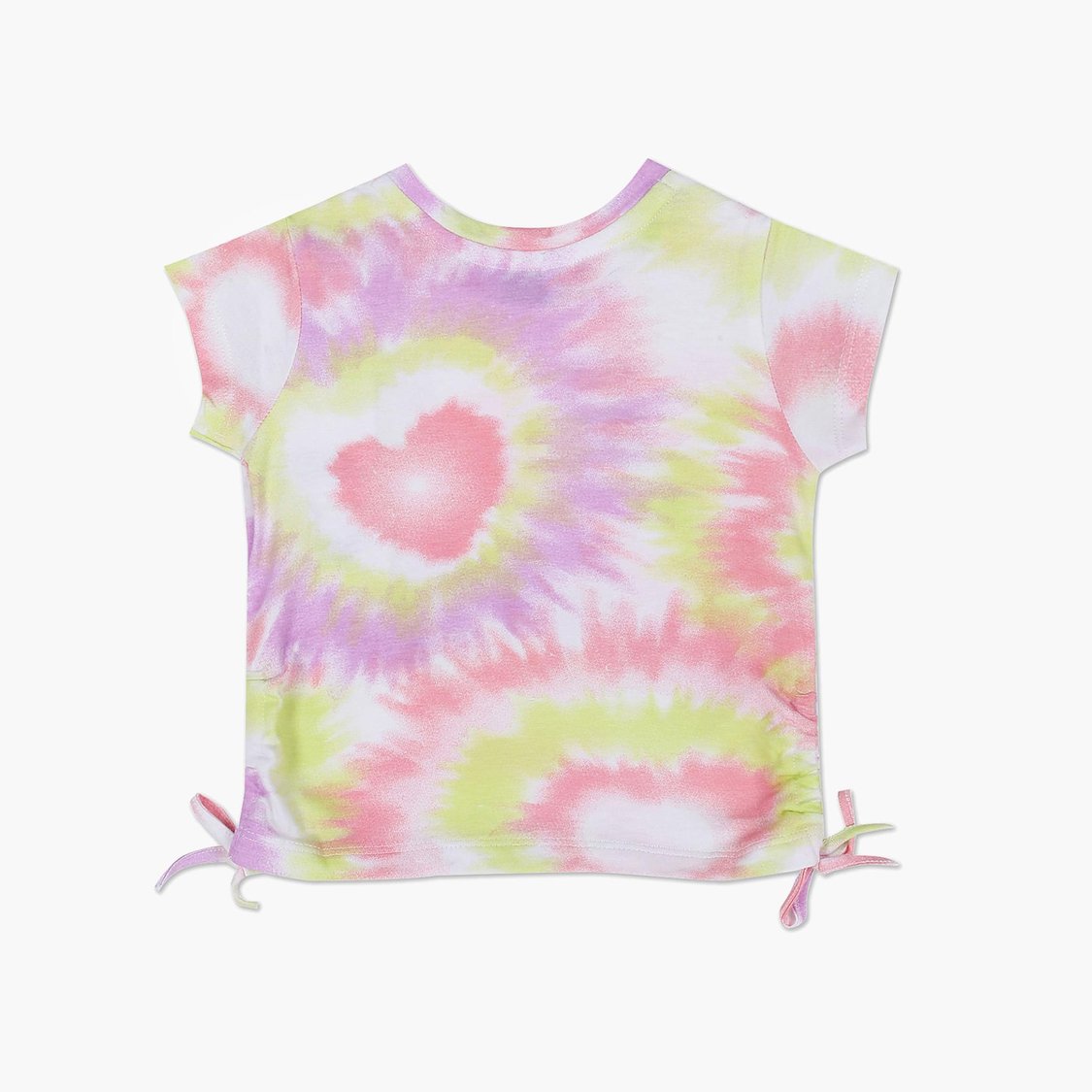 U.S. POLO ASSN. KIDS Girls Tie-Dye T-shirt