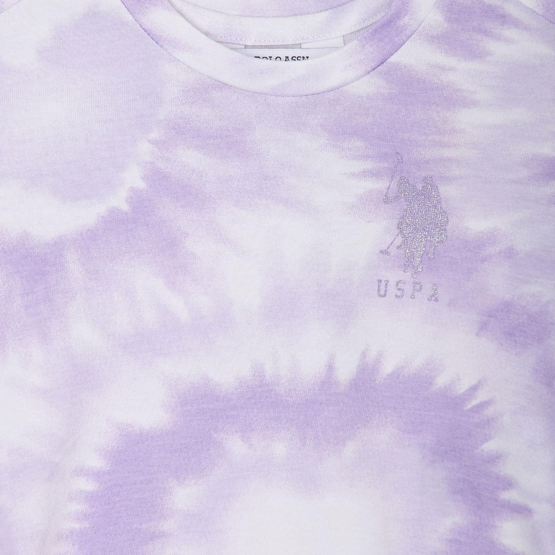 U.S. POLO ASSN. KIDS Girls Tie-Dye T-shirt