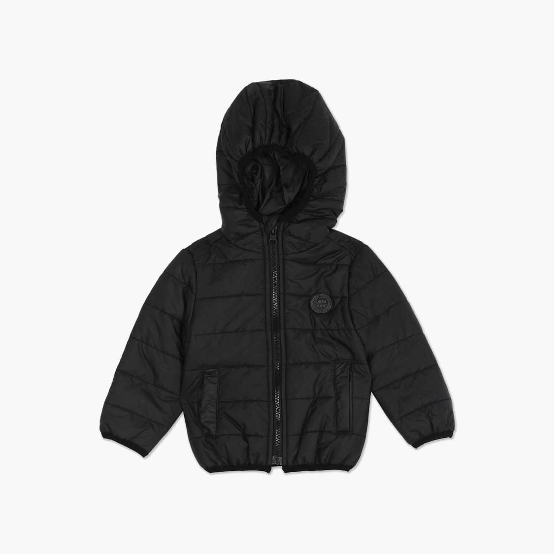 U.S. POLO ASSN. KIDS Boys Solid Puffer Jacket