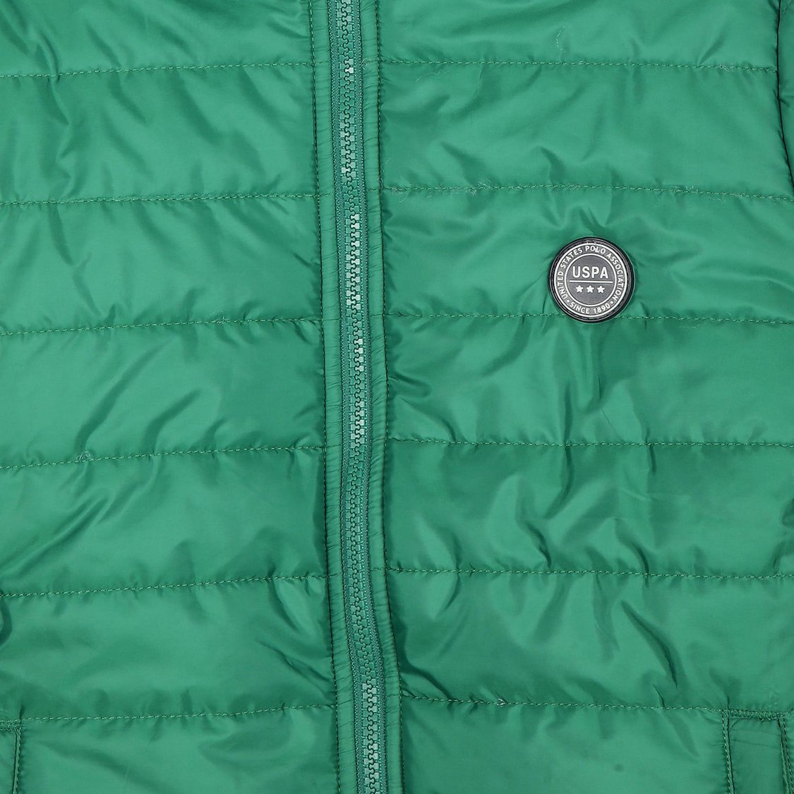 U.S. POLO ASSN. KIDS Boys Solid Hooded Puffer Jacket
