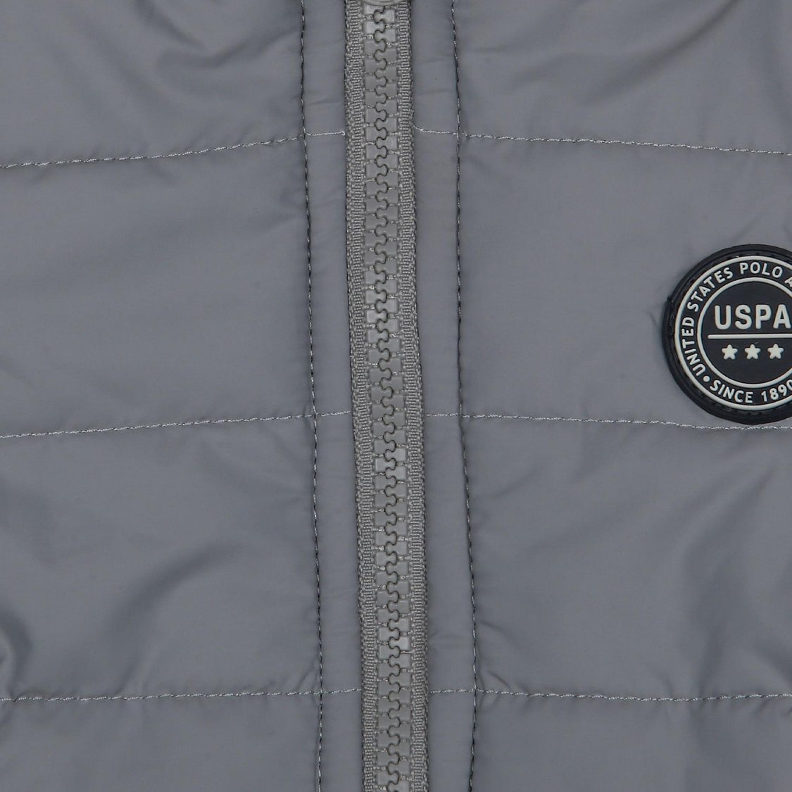 US POLO ASSN. KIDS Boys Solid Hooded Puffer Jacket
