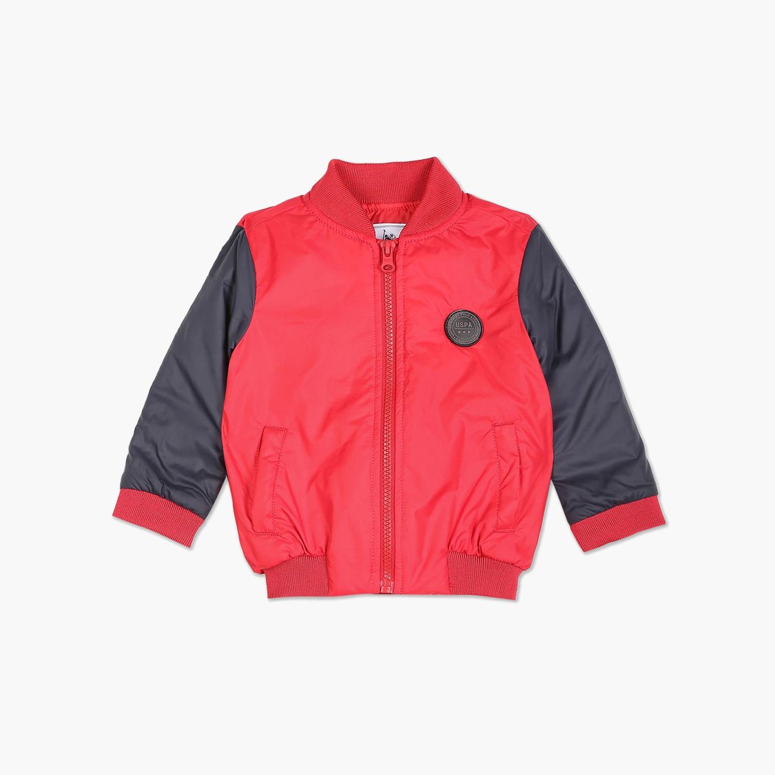 U.S. POLO ASSN. KIDS Boys Colourblocked Bomber Jacket
