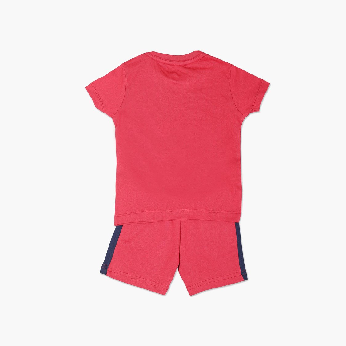 U.S. POLO ASSN. KIDS Boys Printed T-shirt and Shorts Set