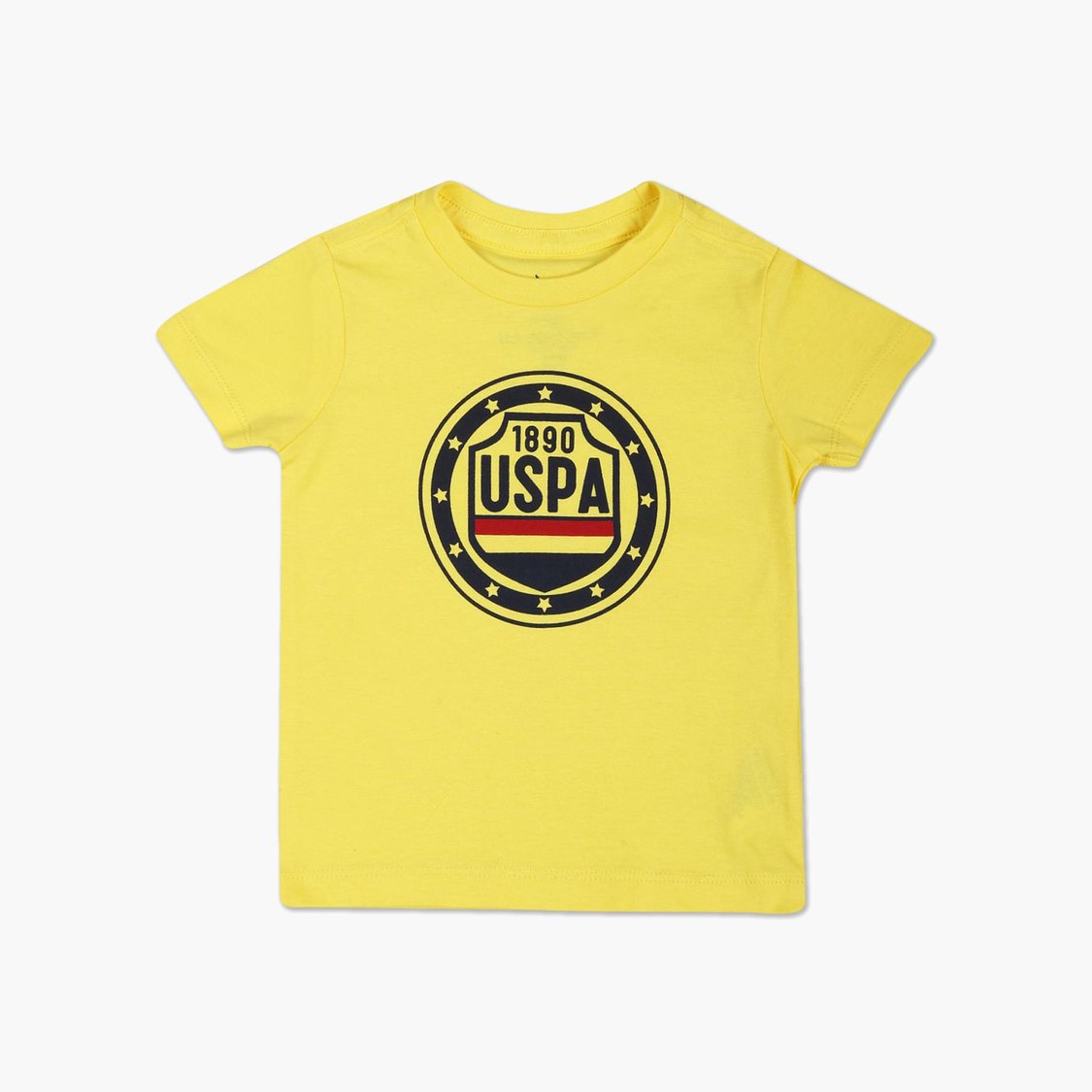 U.S. POLO ASSN. KIDS Boys Printed T-shirt and Shorts Set