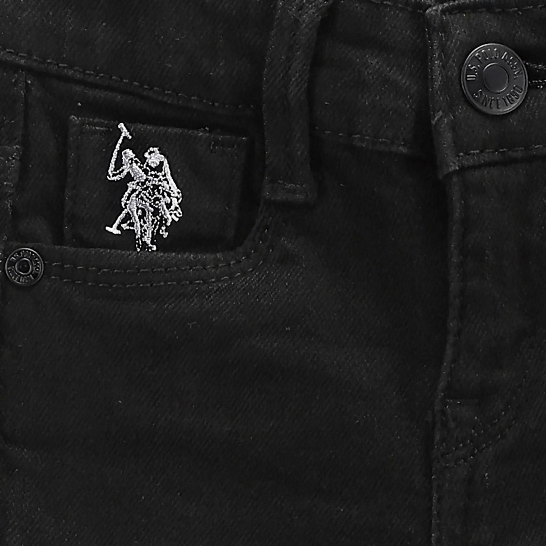 U.S. POLO ASSN. KIDS Girls Rinsed Bootcut Jeans