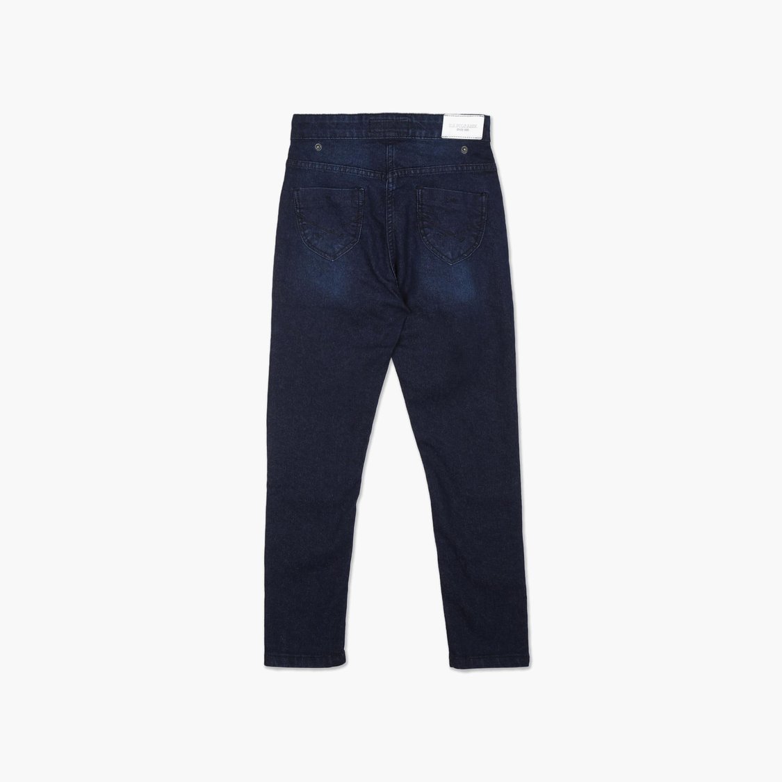 U.S. POLO ASSN. KIDS Girls Stonewashed Skinny Fit Jeans
