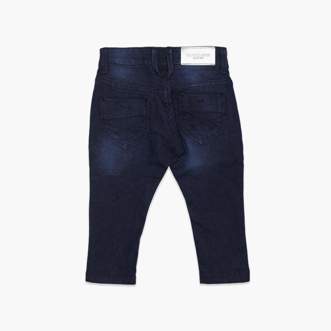 U.S. POLO ASSN. KIDS Girls Stonewashed Slim Fit Jeans