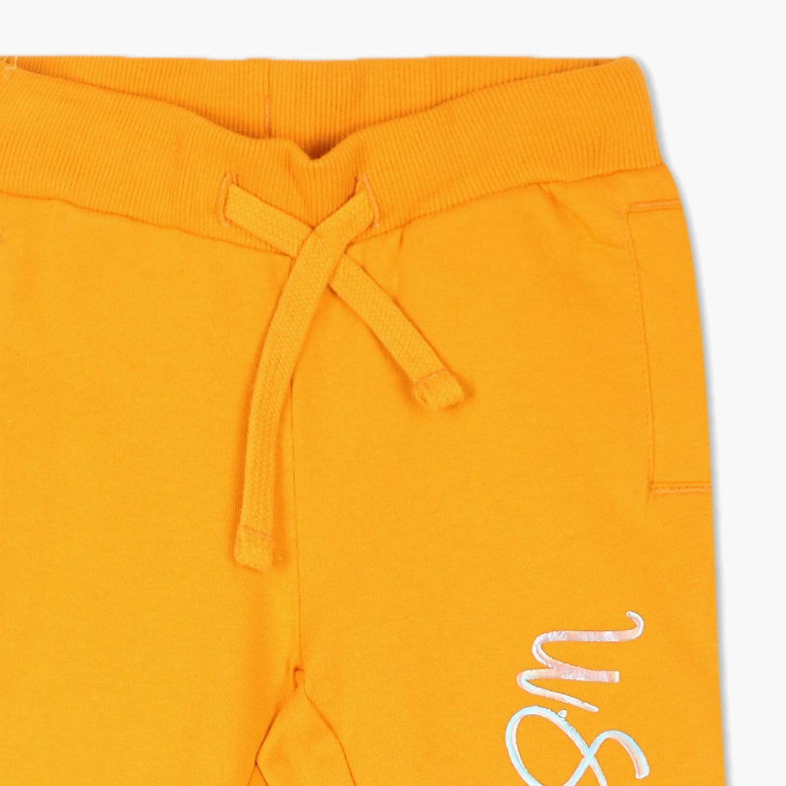 U.S. POLO ASSN. KIDS Girls Logo-Printed Joggers