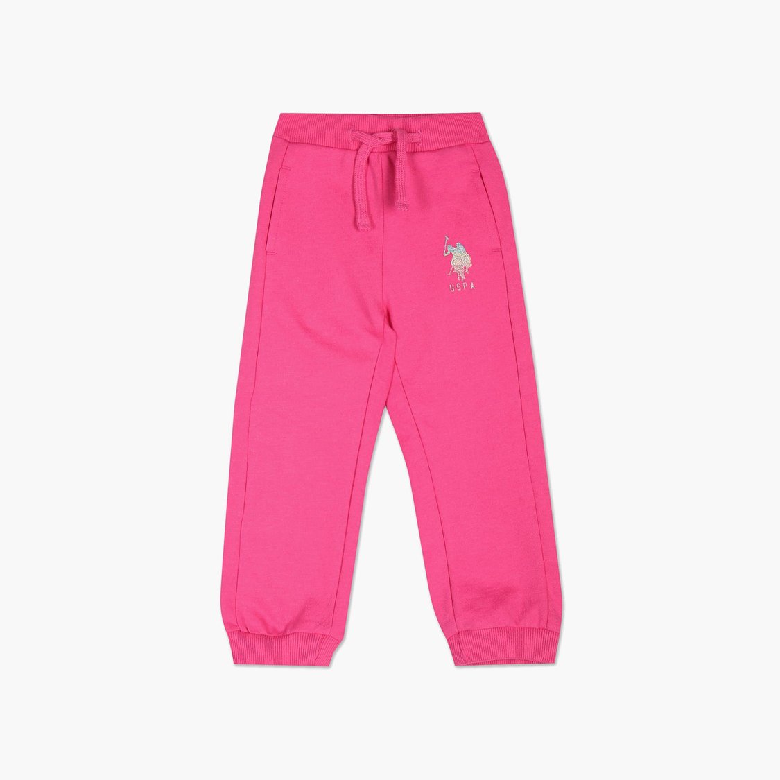 U.S. POLO ASSN. KIDS Girls Solid Joggers