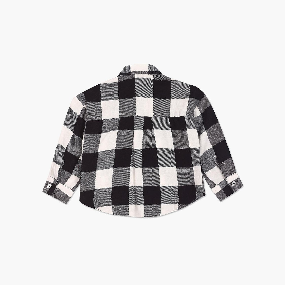 U.S. POLO ASSN. KIDS Girls Checked Shirt