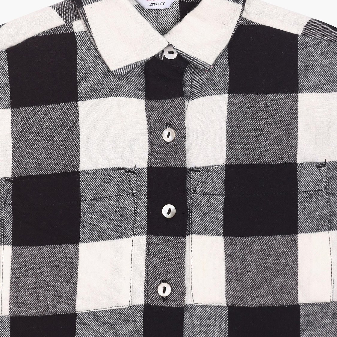 U.S. POLO ASSN. KIDS Girls Checked Shirt