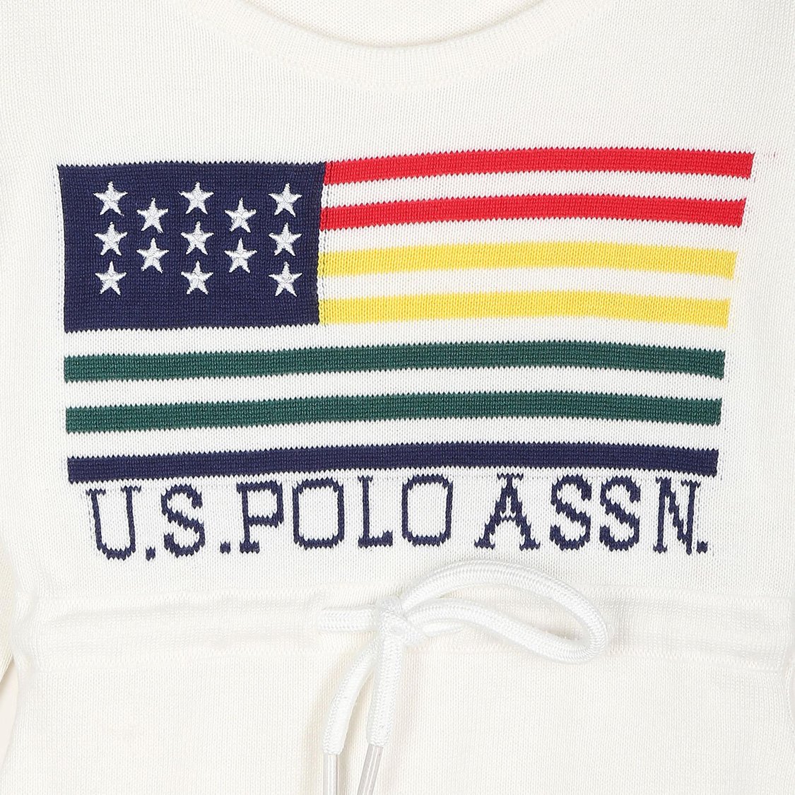U.S. POLO ASSN. KIDS Girls Knit Sweater Dress