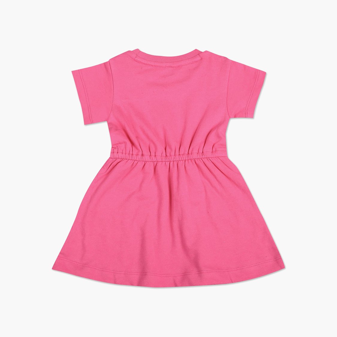 U.S. POLO ASSN. KIDS Girls Brand Printed A-line Dress