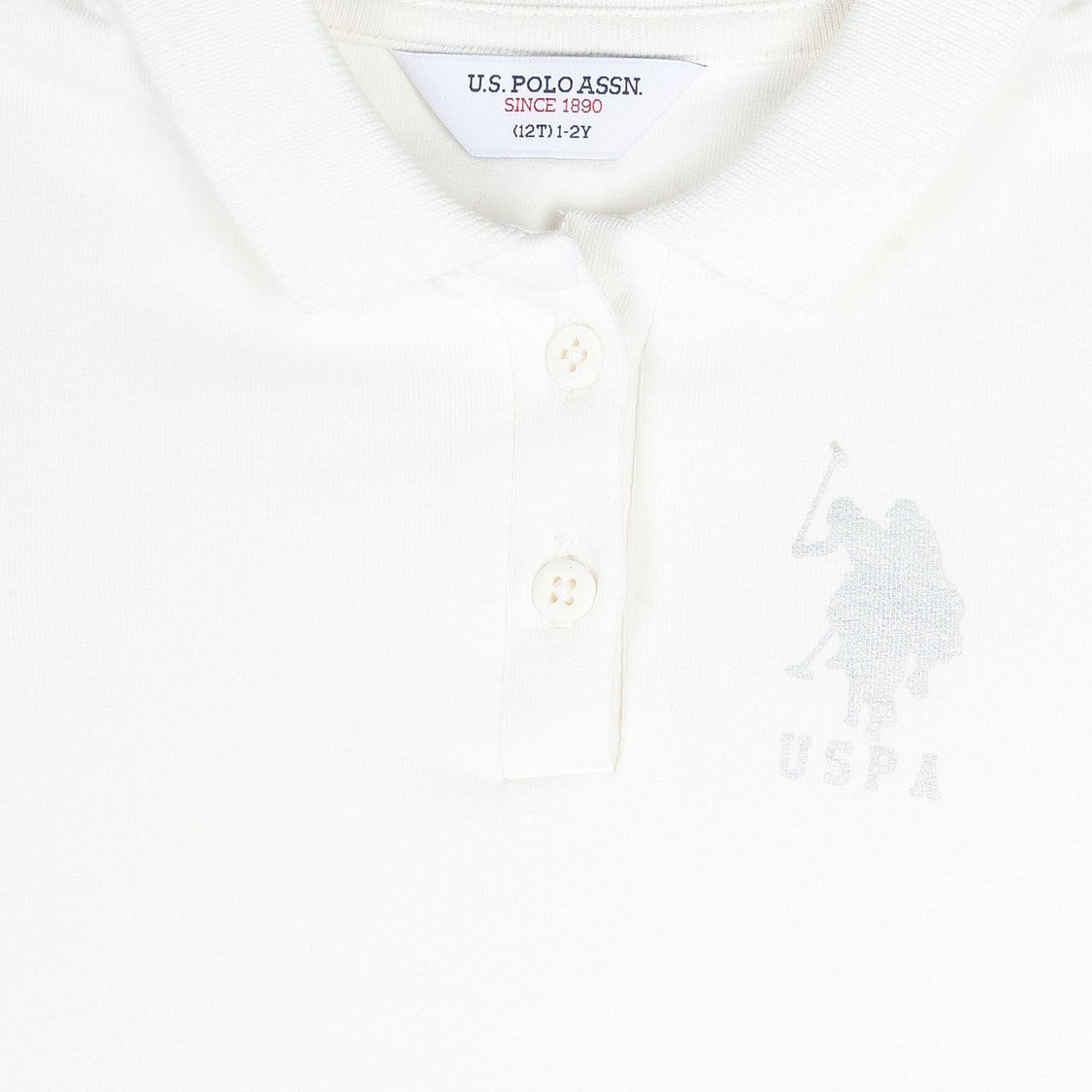 U.S. POLO ASSN. KIDS Girls Pleated Polo Dress