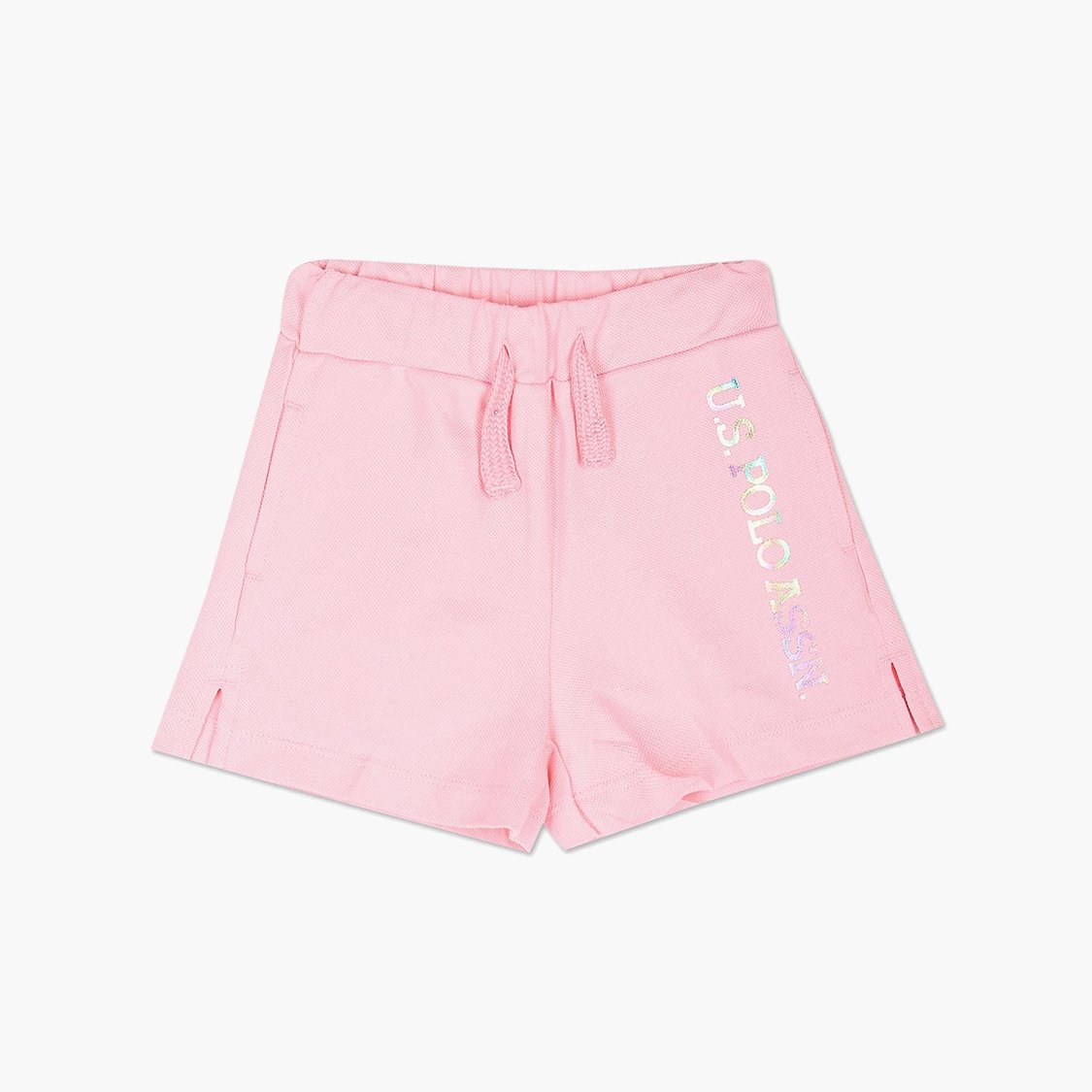 U.S. POLO ASSN. KIDS Girls Solid Shorts