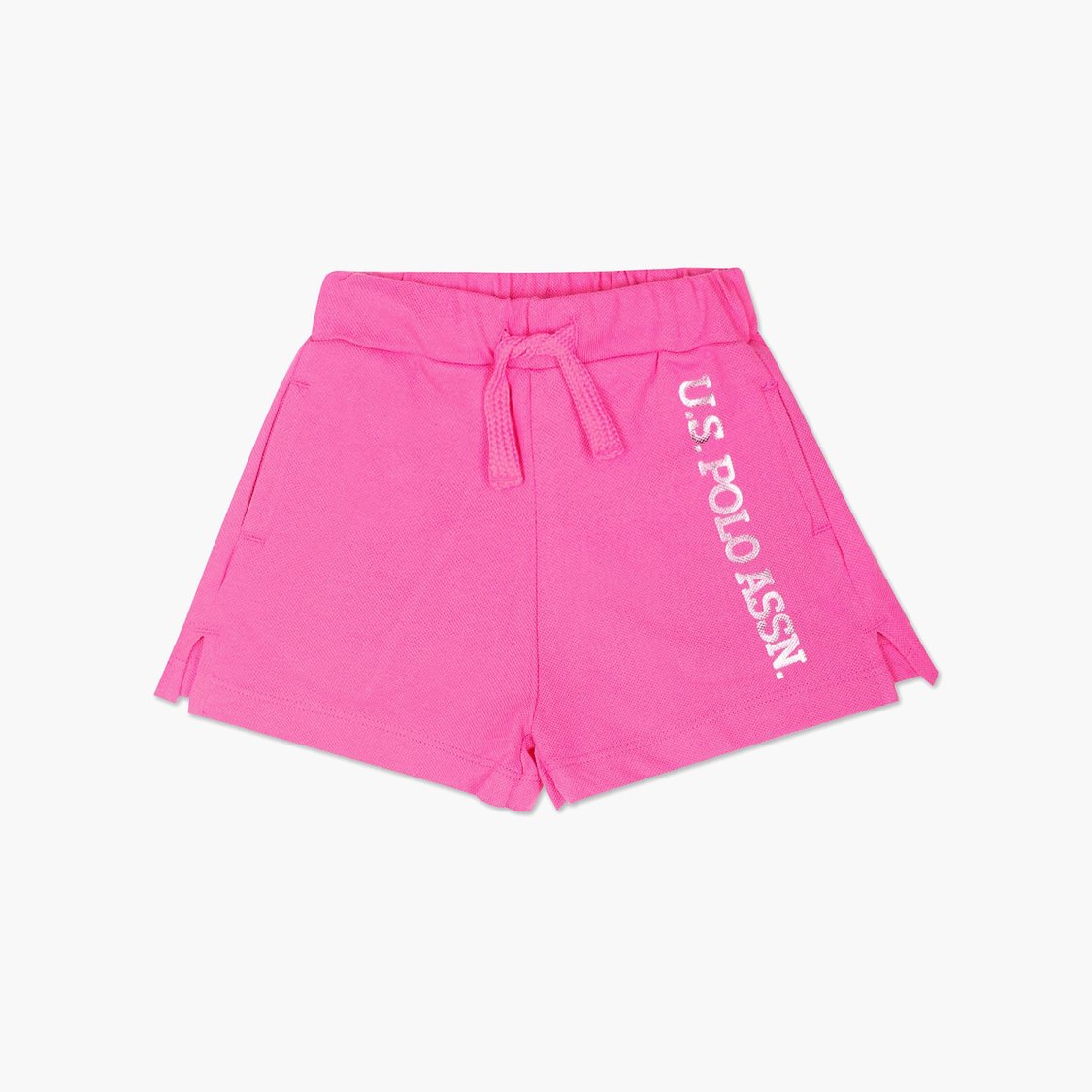 U.S. POLO ASSN. KIDS Girls Solid Shorts