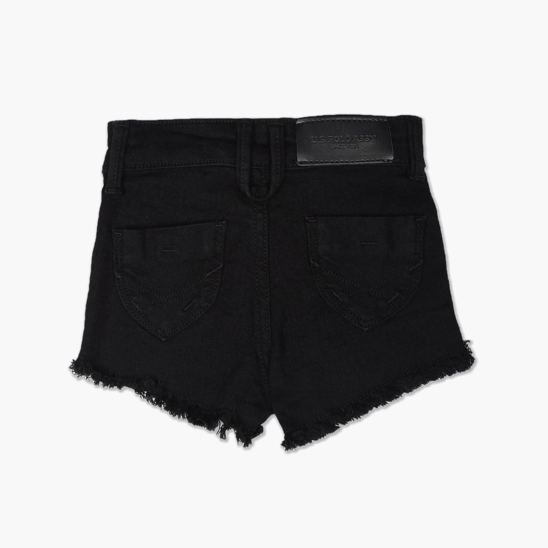 U.S. POLO ASSN. KIDS Girls Solid Shorts