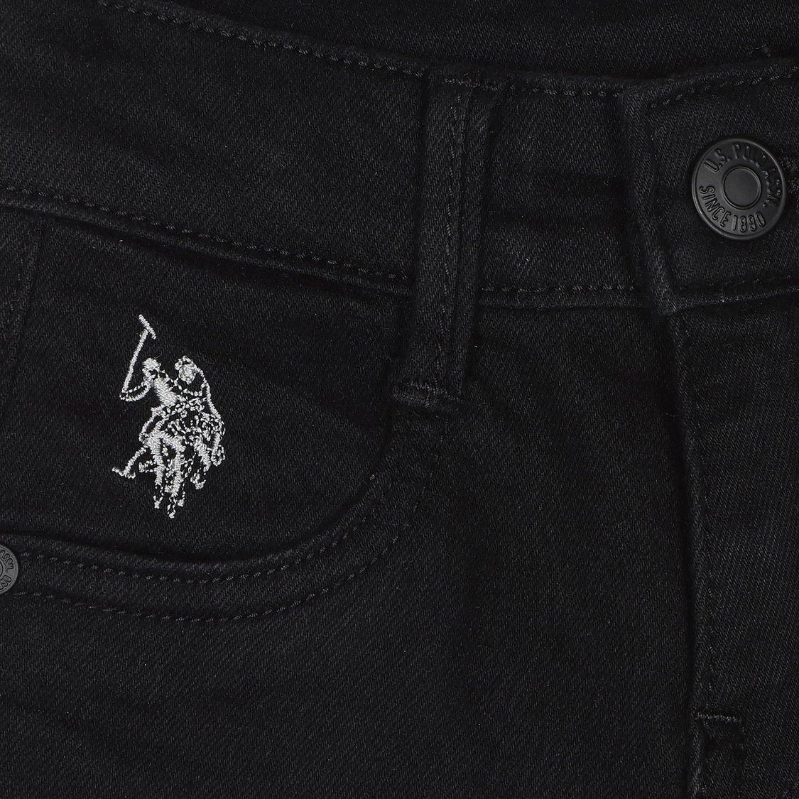 U.S. POLO ASSN. KIDS Girls Solid Shorts