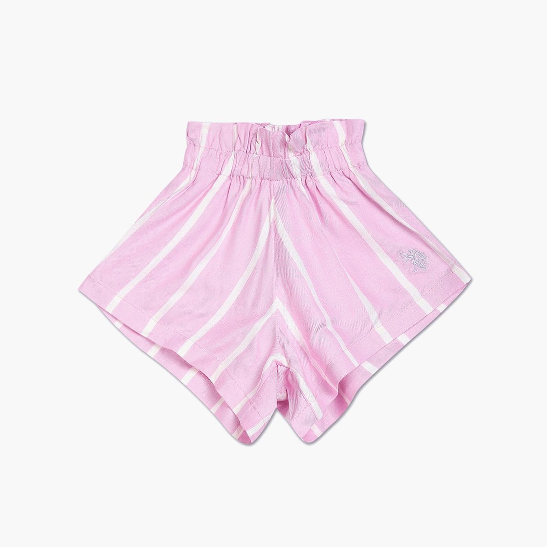 U.S. POLO ASSN. KIDS Girls Striped Shorts
