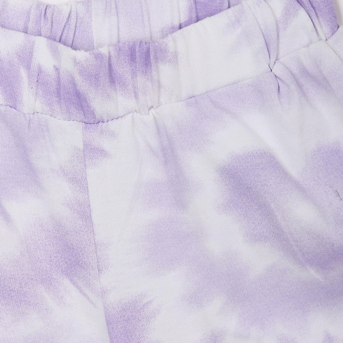 U.S. POLO ASSN. KIDS Girls Tie And Dye Ruched Shorts