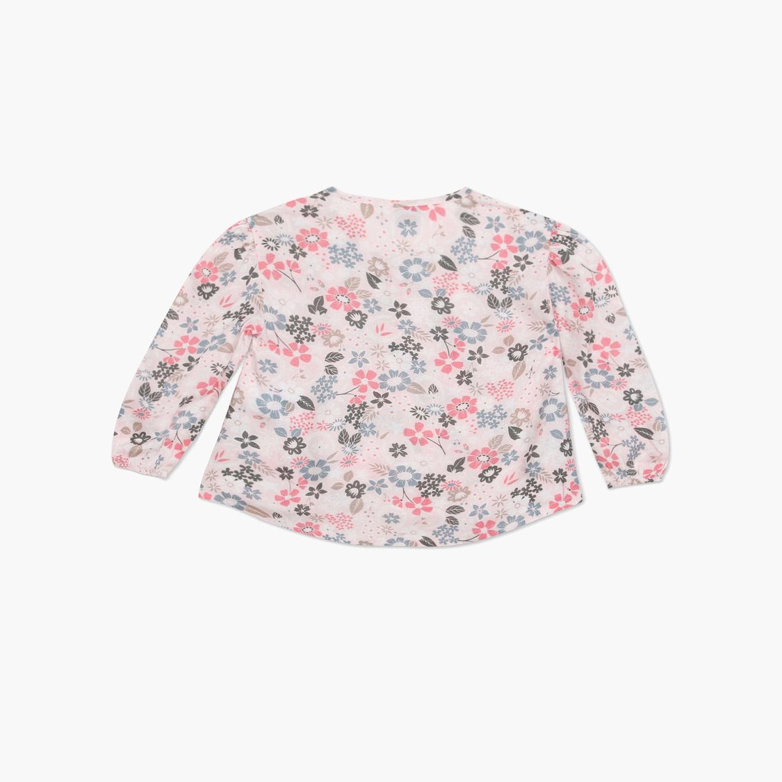 U.S. POLO ASSN. KIDS Girls Floral Print Top