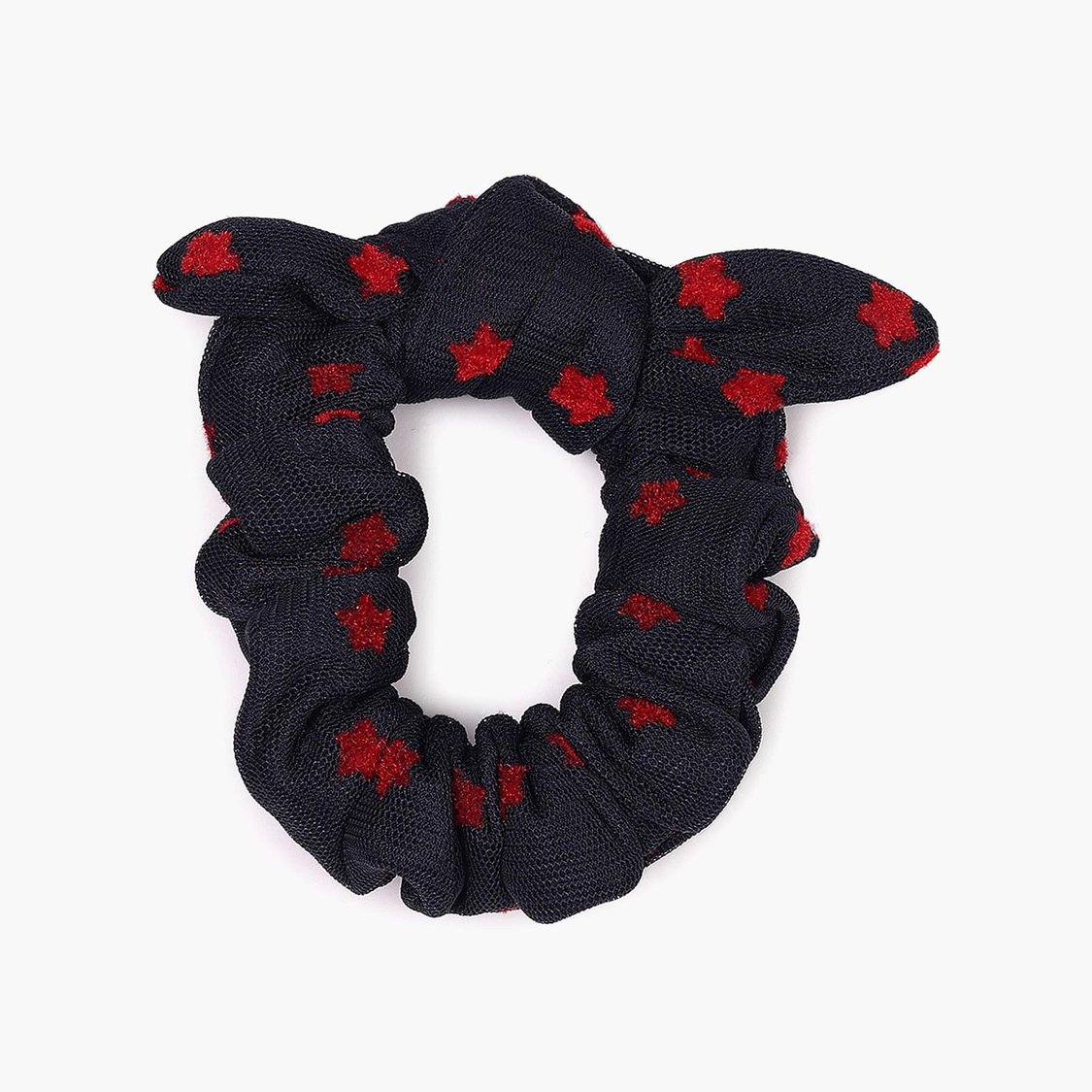 U.S. POLO ASSN. KIDS Girls Star Print Top with Scrunchie