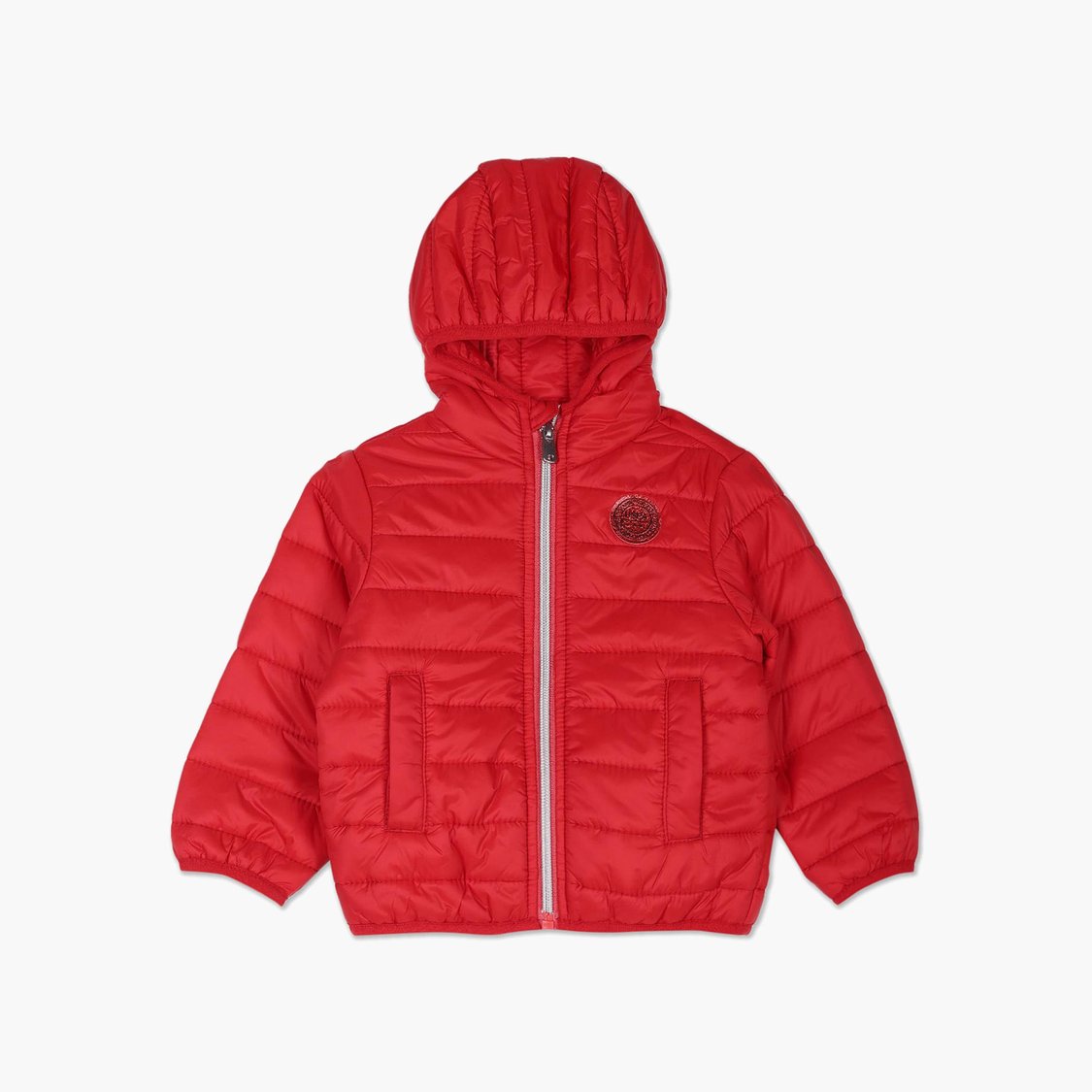 U.S. POLO ASSN. KIDS Girls Solid Quilted Jacket