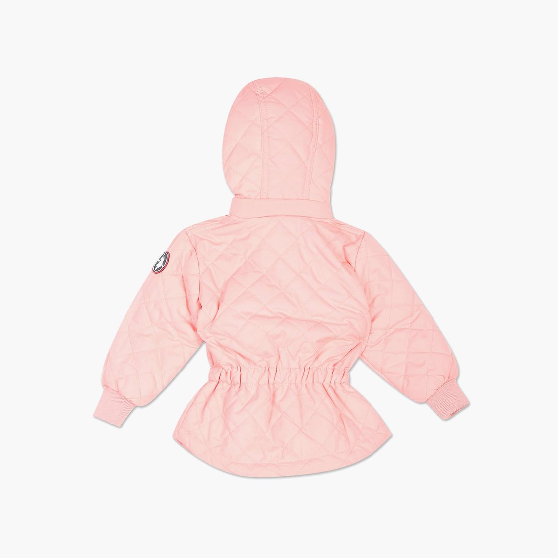 U.S. POLO ASSN. KIDS Girls Solid Hooded Quilted Jacket