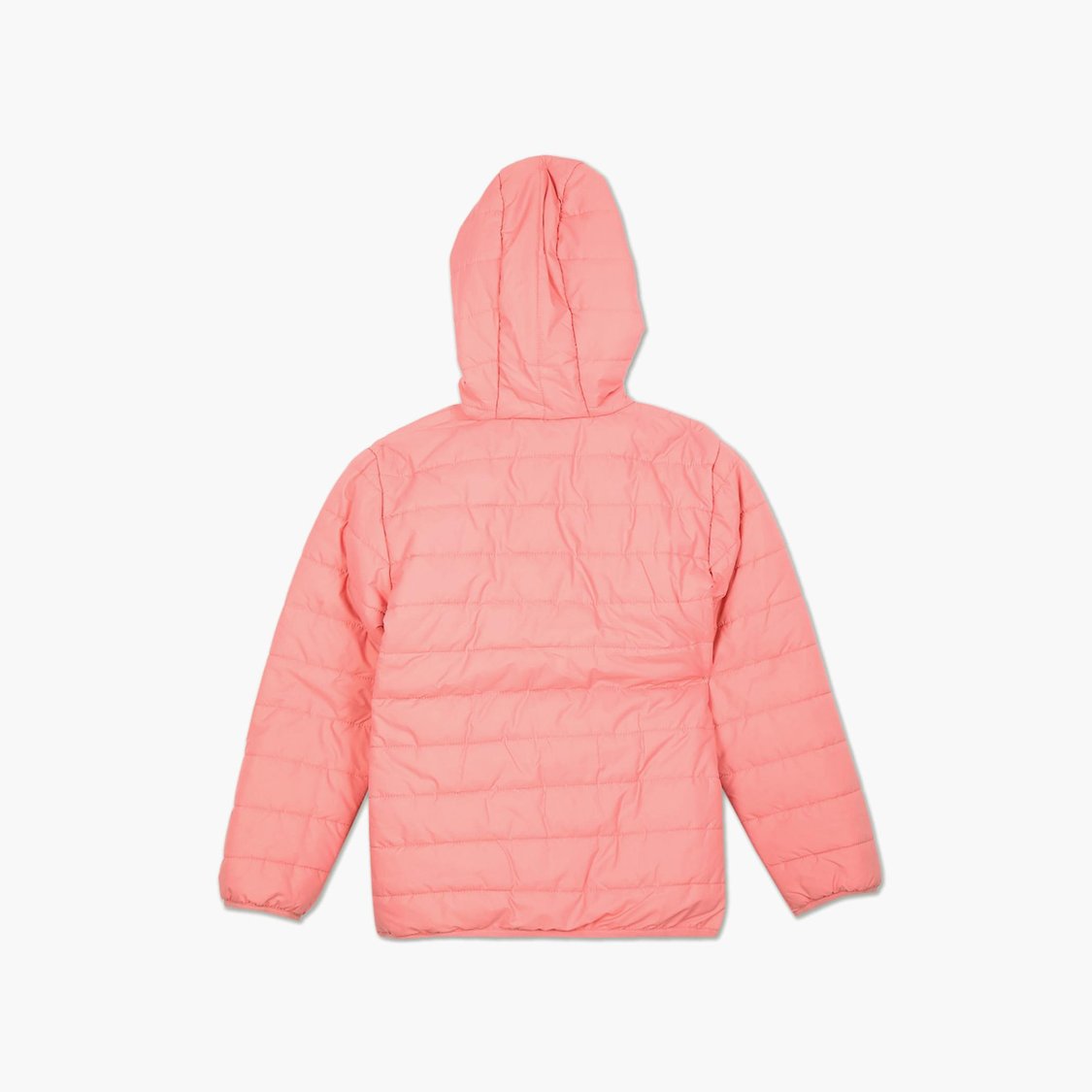 U.S. POLO ASSN. KIDS Girls Solid Hooded Puffer Jacket