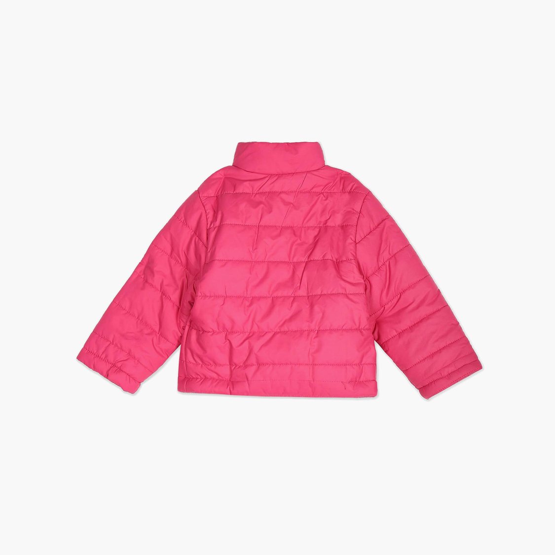 U.S. POLO ASSN. KIDS Girls Solid High-Neck Puffer Jacket