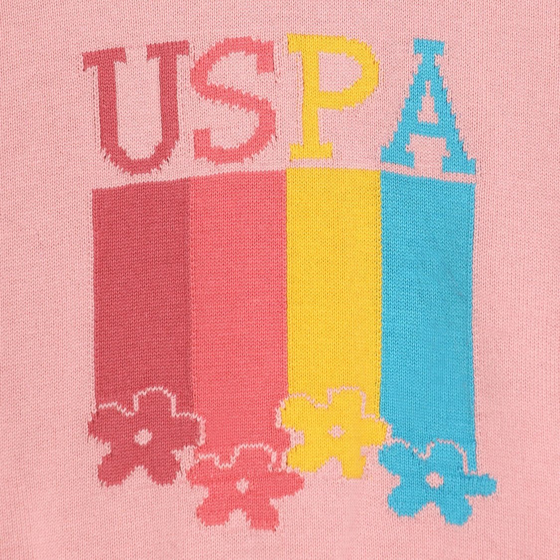U.S. POLO ASSN. KIDS Girls Knit Sweater