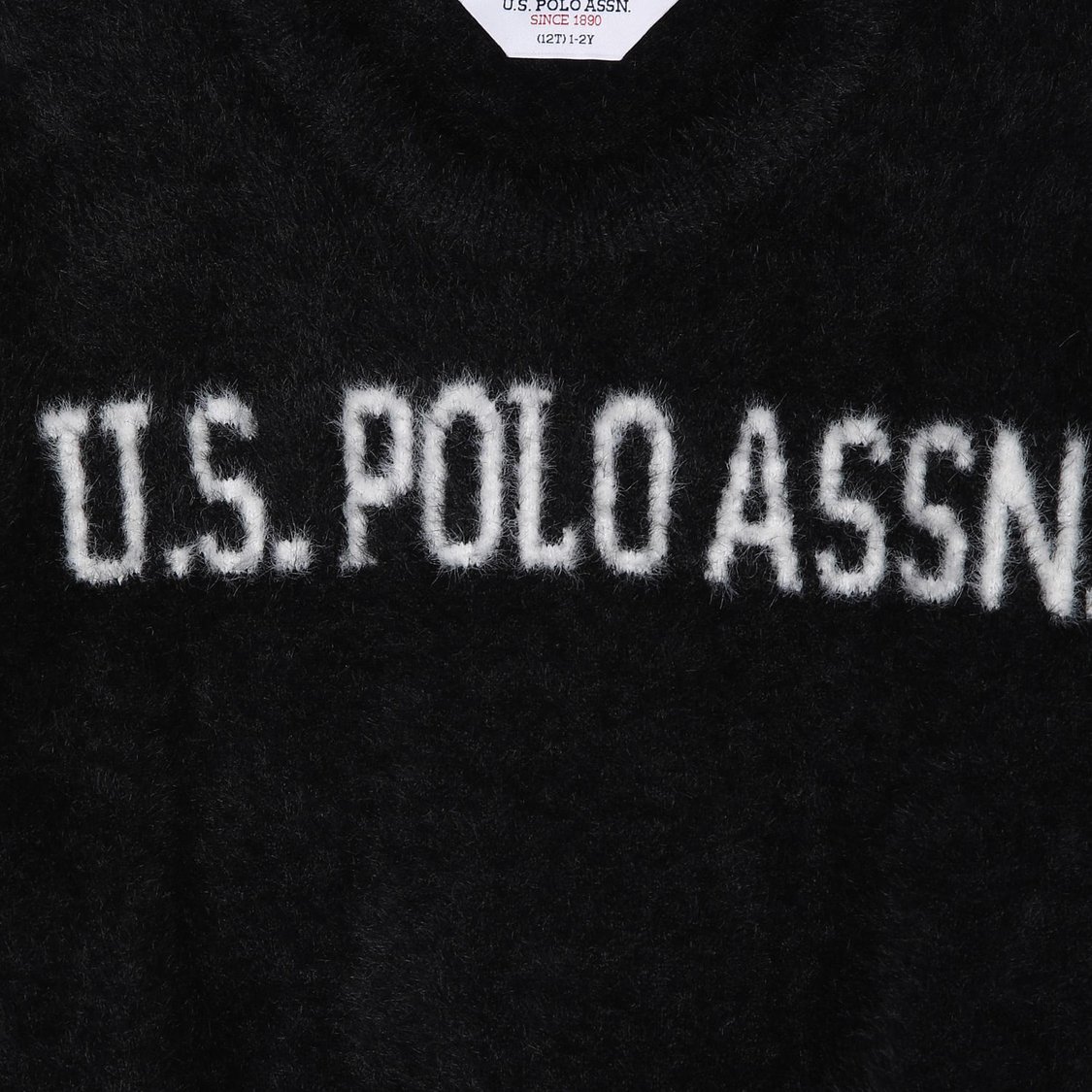 U.S. POLO ASSN. KIDS Girls Woven Sweater