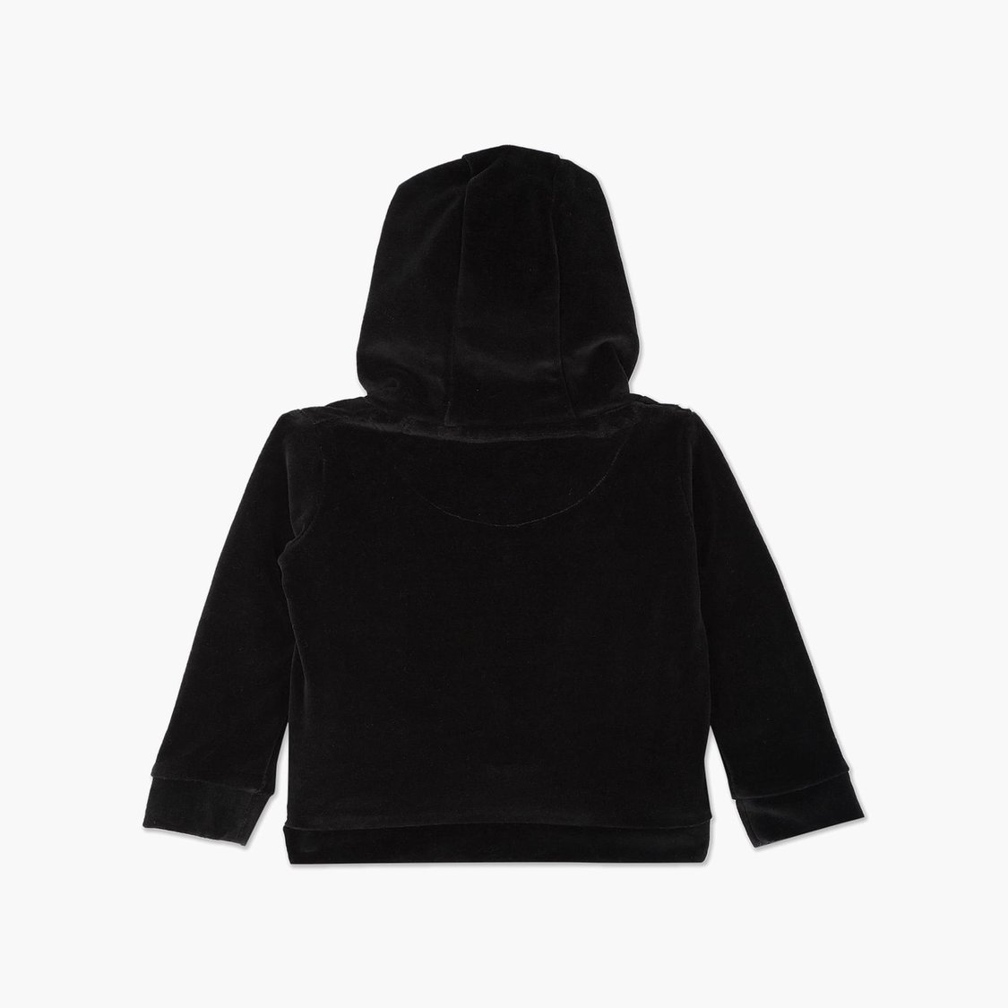 U.S. POLO ASSN. KIDS Girls Embroidered Sweatshirt with a Hoodie