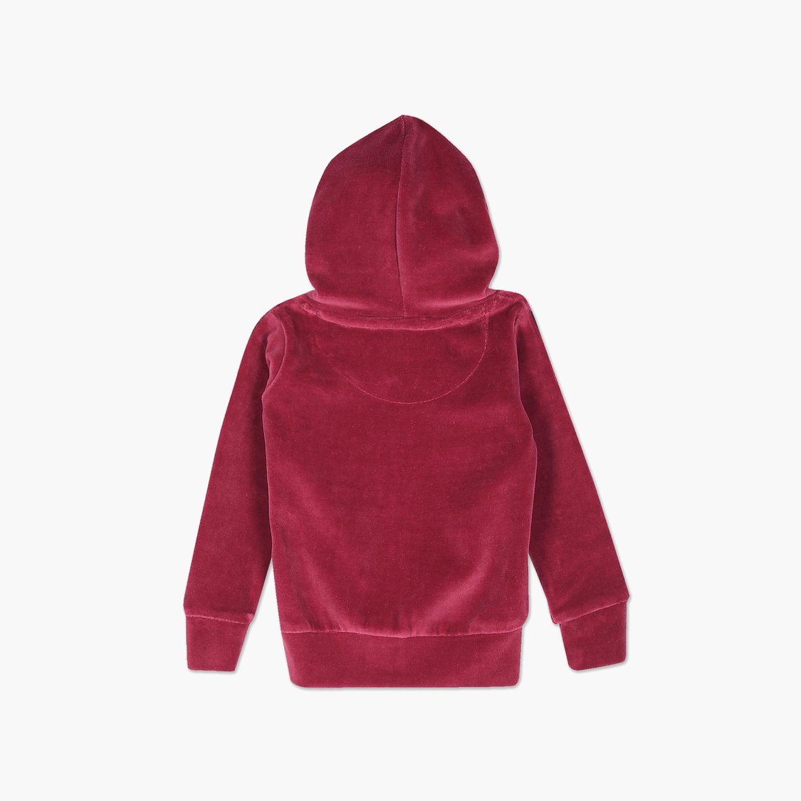 U.S. POLO ASSN. KIDS Girls Solid Hooded Sweatshirt