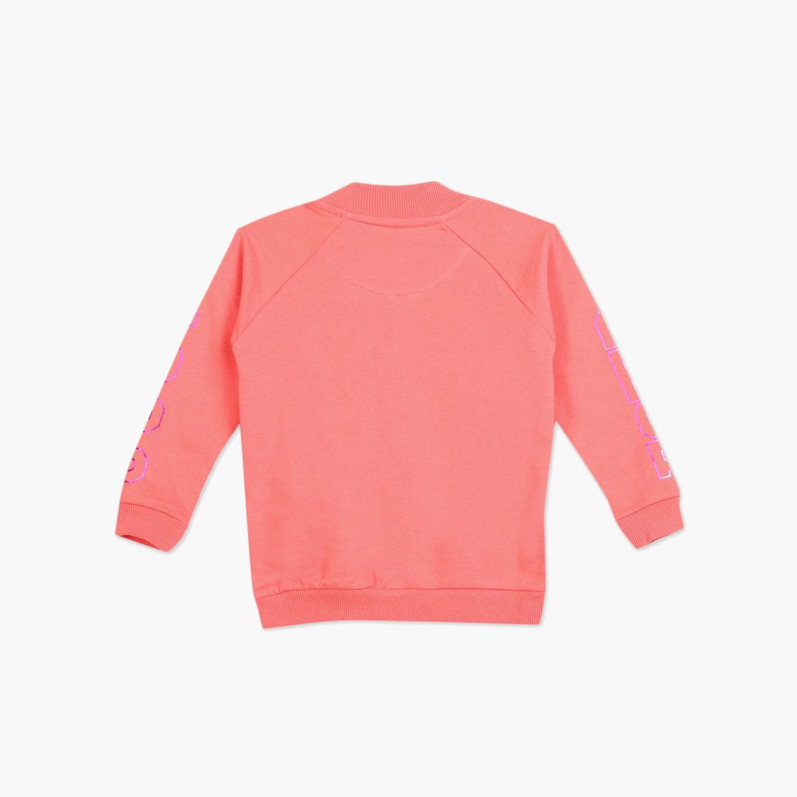 U.S. POLO ASSN. KIDS Girls Embossed Logo Sweatshirt
