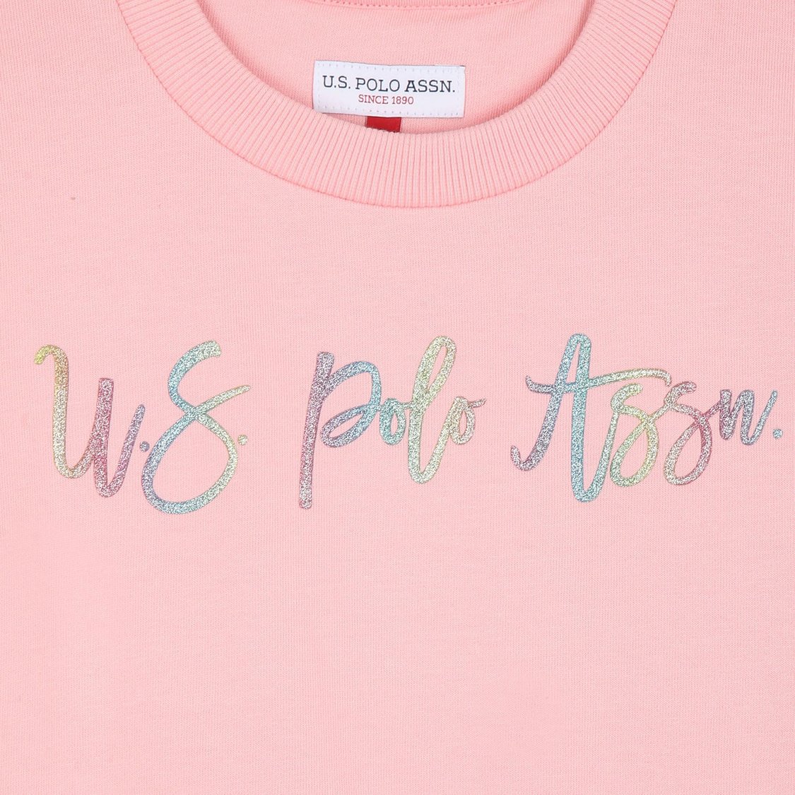 U.S. POLO ASSN. KIDS Girls Printed Sweatshirt