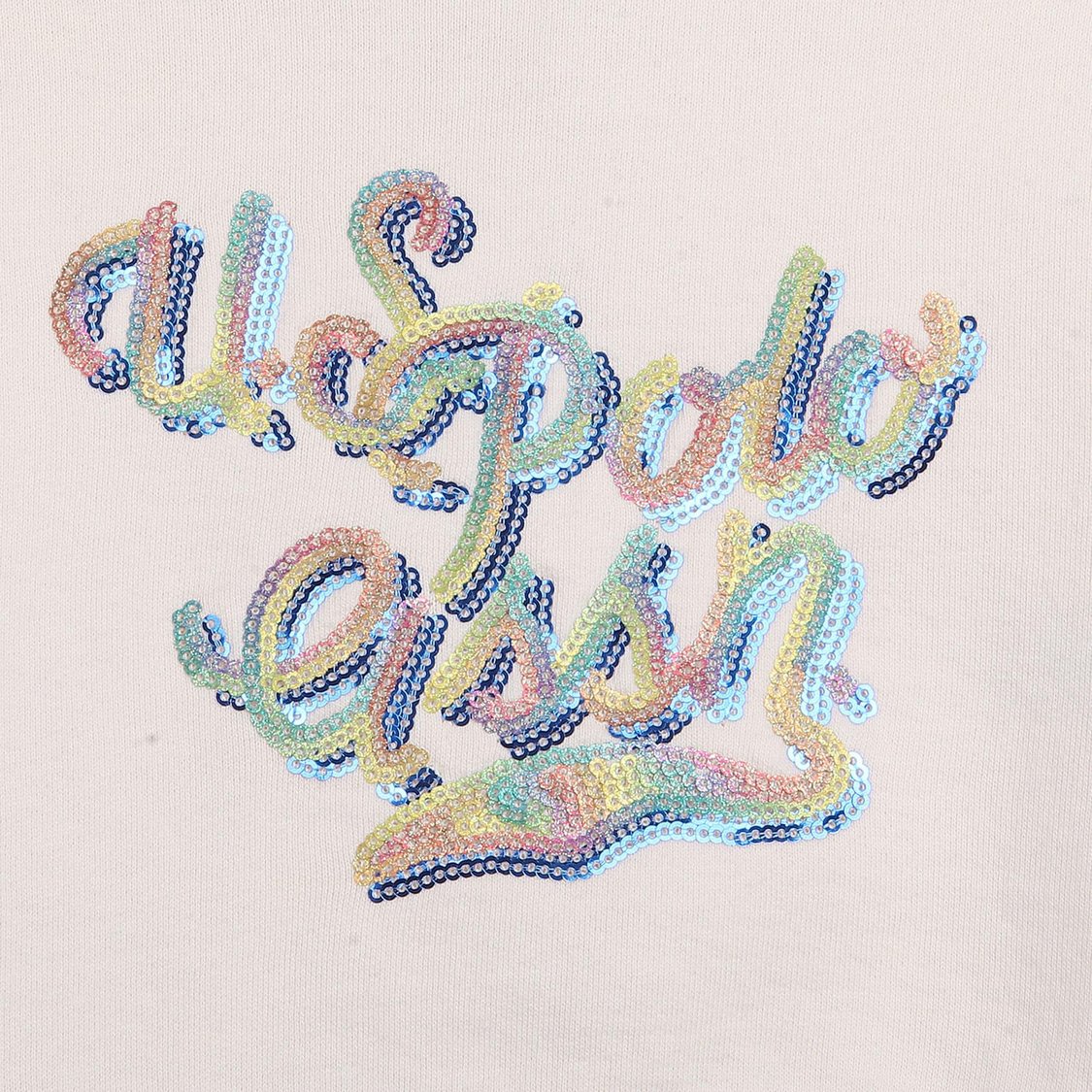 U.S. POLO ASSN. KIDS Girls Sequinned Sweatshirt