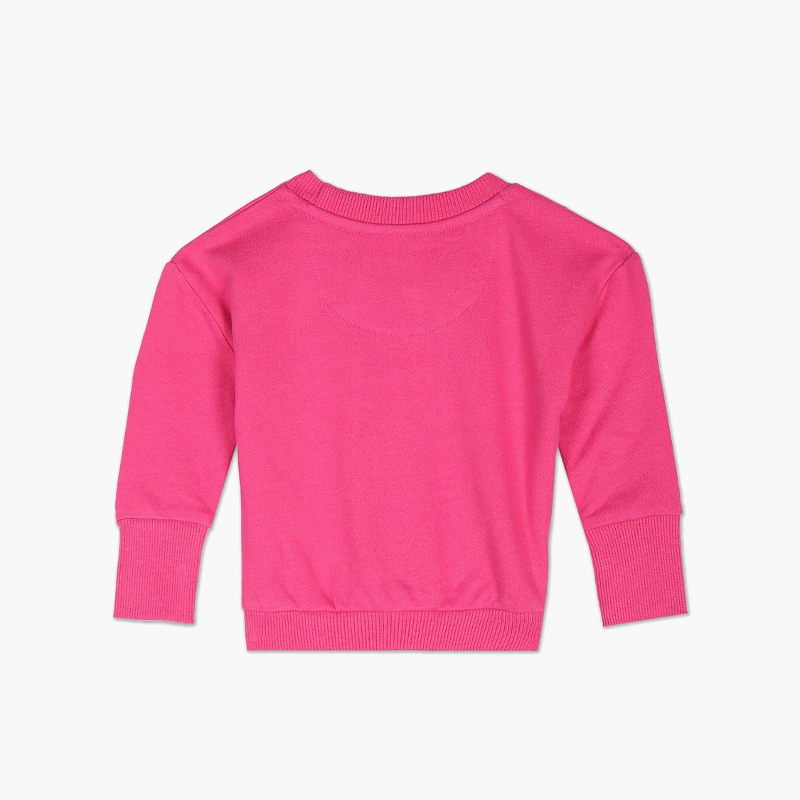 U.S. POLO ASSN. KIDS Girls Brand Print Sweatshirt