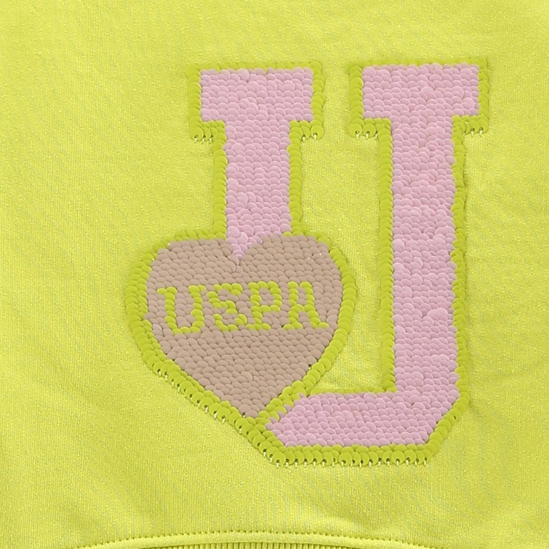 U.S. POLO ASSN. KIDS Girls Sequinned Sweatshirt