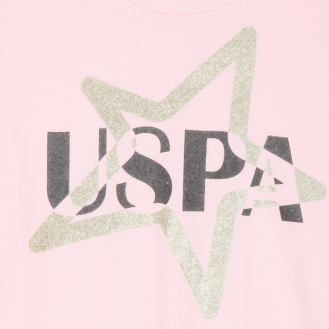 U.S. POLO ASSN. KIDS Girls Printed Sweatshirt