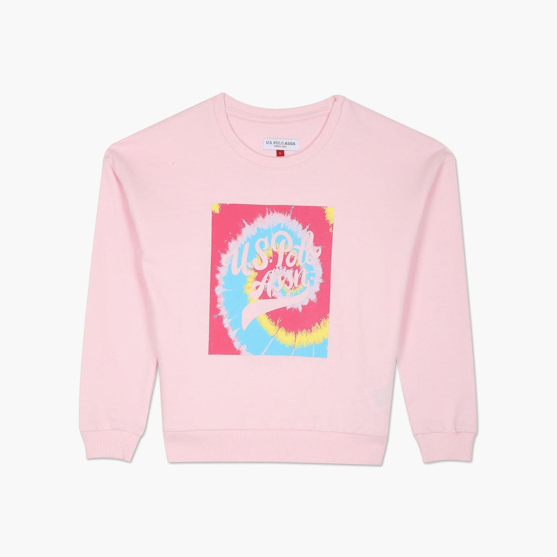 U.S. POLO ASSN. KIDS Girls Printed Sweatshirt