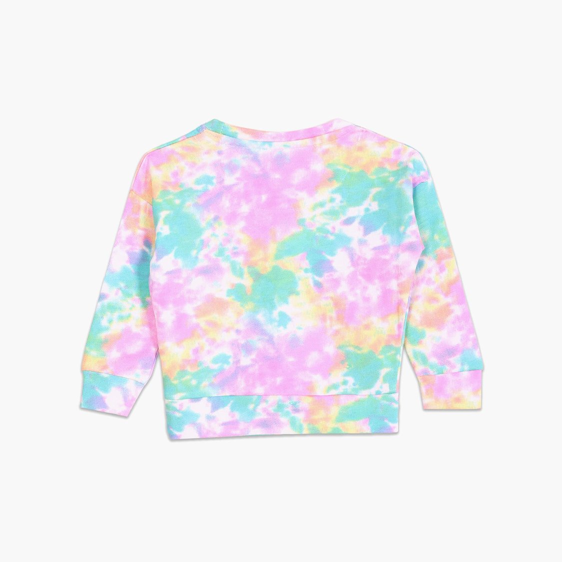 U.S. POLO ASSN. KIDS Girls Tie & Dye Sweatshirt