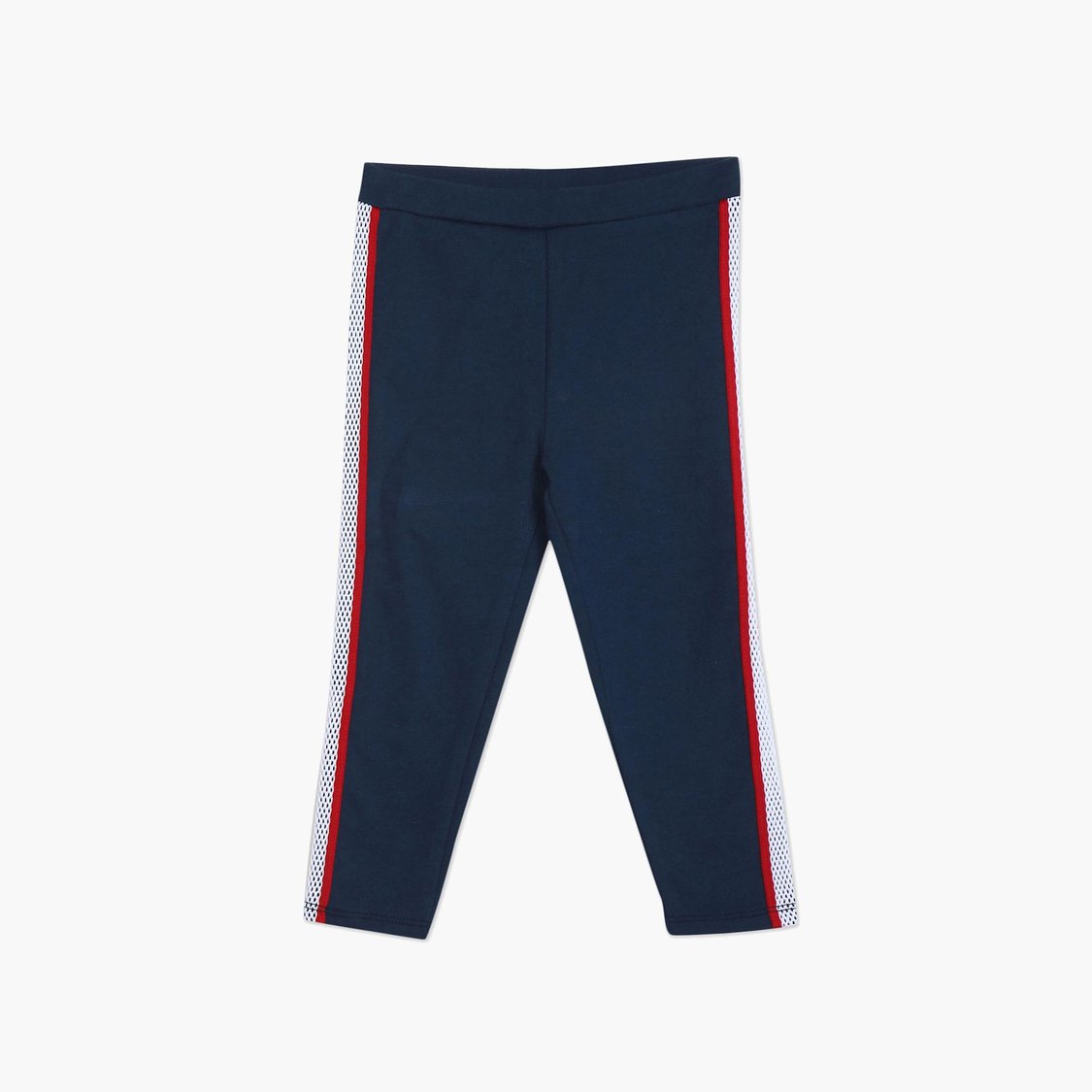 U.S. POLO ASSN. KIDS Girls Mesh Panel Leggings