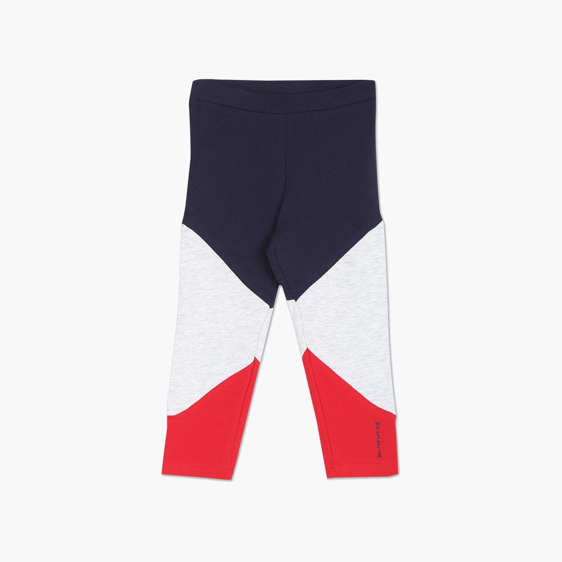 U.S. POLO ASSN. KIDS Girls Colourblocked Leggings