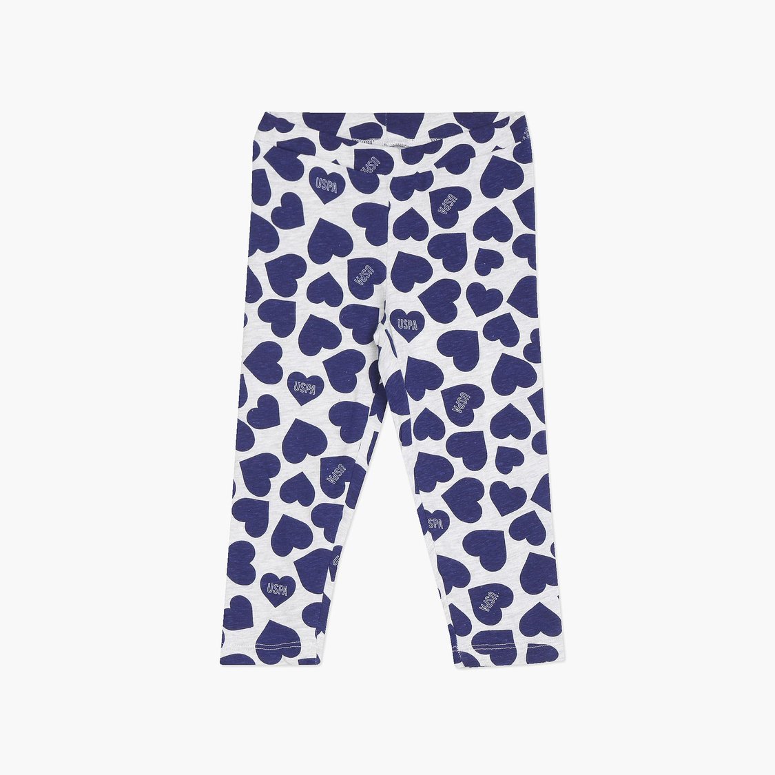 U.S. POLO ASSN. KIDS Girls Printed Leggings