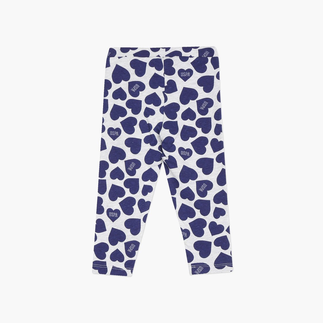U.S. POLO ASSN. KIDS Girls Printed Leggings