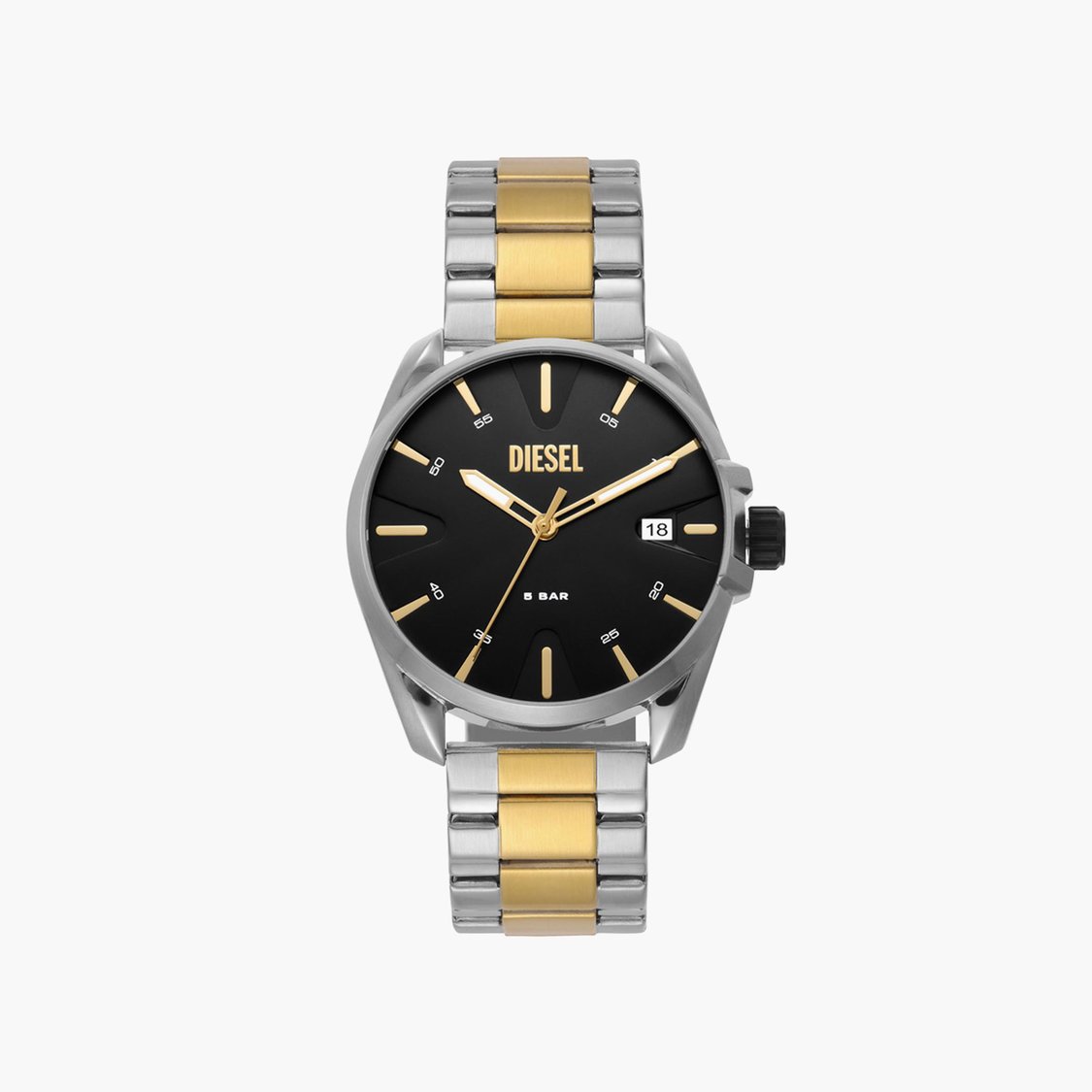 Buy DIESEL Ms9 Men Tow-Tone Analog Watch DZ2196 from Diesel at