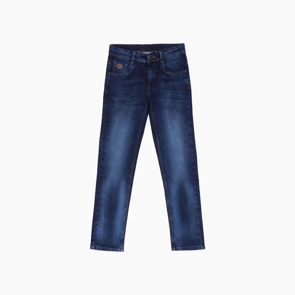 U.S. POLO ASSN. Boys Stonewashed Skinny Fit Jeans