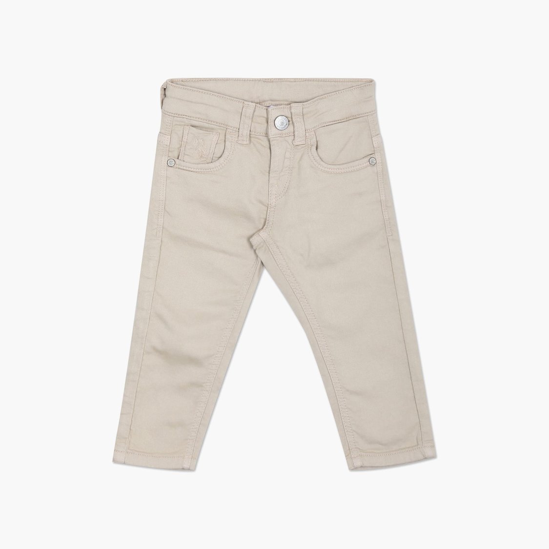U.S. POLO ASSN. KIDS Boys Solid Slim Fit Jeans